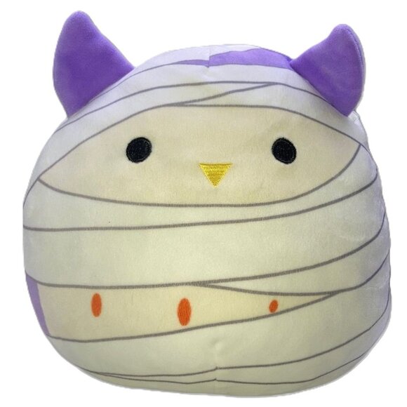 SQUISHMALLOW Holly The Mummy Owl 8 Inch Plush - Picture 1 of 9